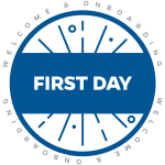 Administrative Affairs - Welcome Onboarding - First Day Icon